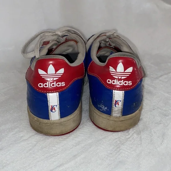 NBA Los Angeles LA Clippers Adidas Superstar Basketball Shoes. Men’s size 10.5 - Picture 5 of 10